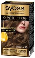 Syoss Oleo Intense Стойкая краска для волос, 6-10 Тёмно-русый