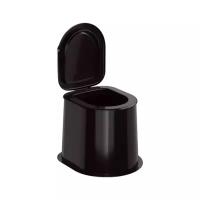 Туалет дачный Альтернатива Эконом, 47x55.3x47 см, полипропилен, цвет черный