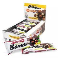 Протеиновый батончик Bombbar шоколад-фундук, 12 шт по 60 г