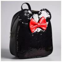 Рюкзак детский Disney с пайетками "Минни Маус", 27*23 см (4669394)