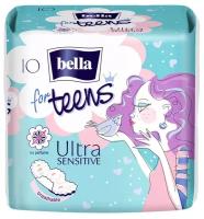 Bella for teens Прокладки гигиенические для подростков sensitive, 10 шт. Впитываемость 4к