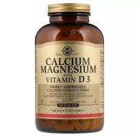 Solgar Calcium Magnesium With Vitamin D3 Кальций и магний с витамином D3, 300 таблеток