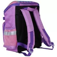 Школьный рюкзак "A-019 Super Class. Сердечки", цвет фиолетовый
