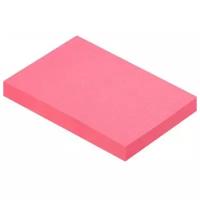 Стикеры Attache Economy 38x51 мм неоновый розовый (1 блок, 100 листов)