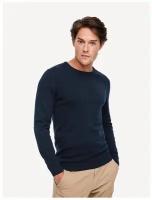 Пуловер мужской, s.Oliver, артикул: 130.11.899.17.170.2040664, цвет: темно-синий (5978), размер: XXL