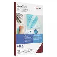 Обложка GBC ColorClear А4 180 мкм зеленый 100 шт.