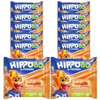 Бисквитное пирожное HIPPO BO & friends с вареной сгущенкой, 32 г (упаковка 12 шт