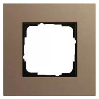 Gira Рамка 1- постовая Gira Esprit Lenoleum- Multiplex светло- коричневый 0211221
