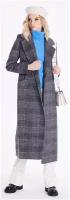 Пальто Zarya MODY, размер 46, бордово-серый