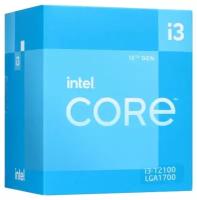 Процессор Intel Core i3-12100 LGA1700, 4 x 3300 МГц