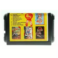 Сборник 8 игр для Сега с Картридж Sega Sonic 2 8in1 Bs8101