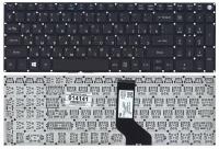 Клавиатура для ноутбука Acer Aspire E5-523G черная без рамки