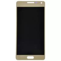 Дисплей с тачскрином для Samsung Galaxy A5 (A500F) (золото) TFT