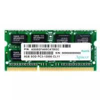 Оперативная память Apacer 8 ГБ DDR3 1600 МГц SODIMM CL11 DS.08G2K.KAM