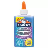 Elmer's Клей для слаймов Color Changing Glue, голубой-пурпурный, 147 мл