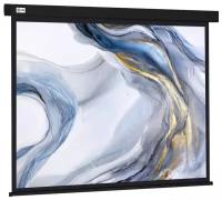 Рулонный черный экран cactus Wallscreen CS-PSW-180X180-BK