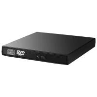 Внешний дисковод DVD - USB 2.0 - черного цвета