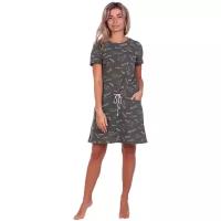 Платье женское NSD-STYLE П-014 размер 50 Хаки