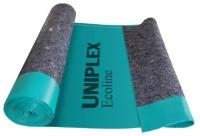 Подложка для напольных покрытий UNIPLEX ECOLINE, под ламинат, паркет, ковролин, 3 мм, 10м2