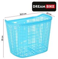 Корзина Dream Bike, без крепления, цвет синий 5415565