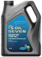 Масло Трансмиссионное "S-Oil Seven" Gear Hd 75w90 (4 Л) Синт. S-Oil арт. E108227
