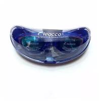 Очки для плавания взрослые / спортивные очки для бассейна / плавательные очки для взрослых / чехол и беруши для плавания в комплекте / ярко синие