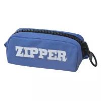 Школьный пенал "Zipper" темно-синий