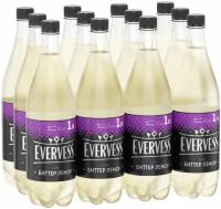 Газированный напиток Evervess Bitter Lemon, 1 л, 12 шт.