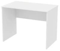 Стол Меб-фф Офисный стол белого цвета СТ-1 100/60/75,4 см