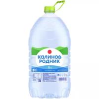 Вода питьевая Калинов Родник негазированная, ПЭТ, 6 л