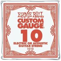 Первая струна для акустической и электро гитары 10 Ernie Ball 1010