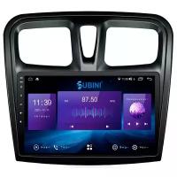 Автомагнитола для Renault Logan 2013+, Sandero 2012+, 3/32 ГБ, на Android 10 (API29), 8- ядерный процессор, экран IPS 9 дюймов Multi touch, Wi- Fi, GPS, 2 din, USB, sim- карта, с усилителем звука Toshiba