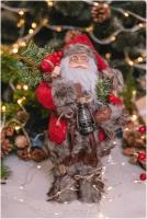 Дед мороз под елку 30 см, фигурка, подарок игрушка елочная на новый год, новогодний декор,сувенир 2023, к снегурочке не музыкальная,не гном 40/50/60