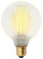 Лампа накаливания Uniel Vintage UL-00000478, E27, G80, 60 Вт, 2250 К
