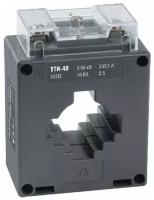 Измерительные трансформаторы (трансформаторы тока) IEK Трансформатор тока ТТИ-40 400/5А кл. точн. 0.5 5В.А ИЭК ITT30-2-05-0400