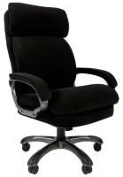 Компьютерное кресло Chairman 505 для руководителя, обивка: текстиль, цвет: Т-84 черный