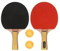 Набор для настольного тенниса X-Match 649121 черный/красный