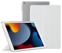 Чехол для планшета Apple iPad 9.7" (2017/2018) / iPad Air / iPad Air 2, ультратонкий, трансформируется в подставку, автоблокировка экрана (белый)
