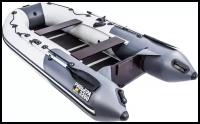 Надувная лодка ПВХ Ривьера Компакт 3200 СК "Комби" под мотор, слань+киль в комплекте