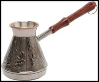 Медная турка (воронка) для заваривания кофе «Ромашка», 540 мл