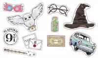 Наклейки Harry Potter - Stickers - 16x11cm/ 2 Planches - Magical Objects X5 ABYDCO794
