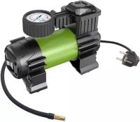 Автомобильный компрессор STVOL Q220 35 л/мин черный/зеленый