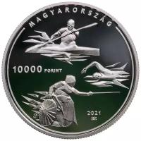 (2021) Монета Венгрия 2021 год 10000 форинтов "XXXII Летняя олимпиада Токио 2020" Серебро Ag 925 P