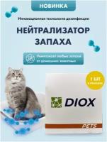 Нейтрализатор запаха для животных, поглотитель запаха от домашних животных DIOX PETS