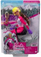 Кукла Mattel Barbie Зимние виды спорта Лыжник-паралимпиец HCN33