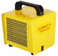 Электрическая тепловая пушка Eurolux ТЭПК-EU-2000 без горелки (2 кВт) желтый