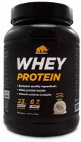Протеин сывороточный PRIMEKRAFT "Whey Protein", Сливочный пломбир (Creamy plombir), банка 900 г