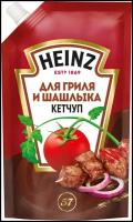 Кетчуп "Heinz" Для гриля и шашлыка дой-пак 320 г