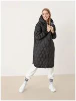 Пальто женское, Q/S designed by s.Oliver, артикул: 510.12.201.16.151.2109529, цвет: черный (9999), размер: S