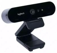 Веб-камера Logitech BRIO STREAM (4K/30fps, 1080p/60fps, автофокус, угол обзора 90°/78°/65°, стереомикрофон, лицензия XSplit на 12мес, кабель 2.2м)